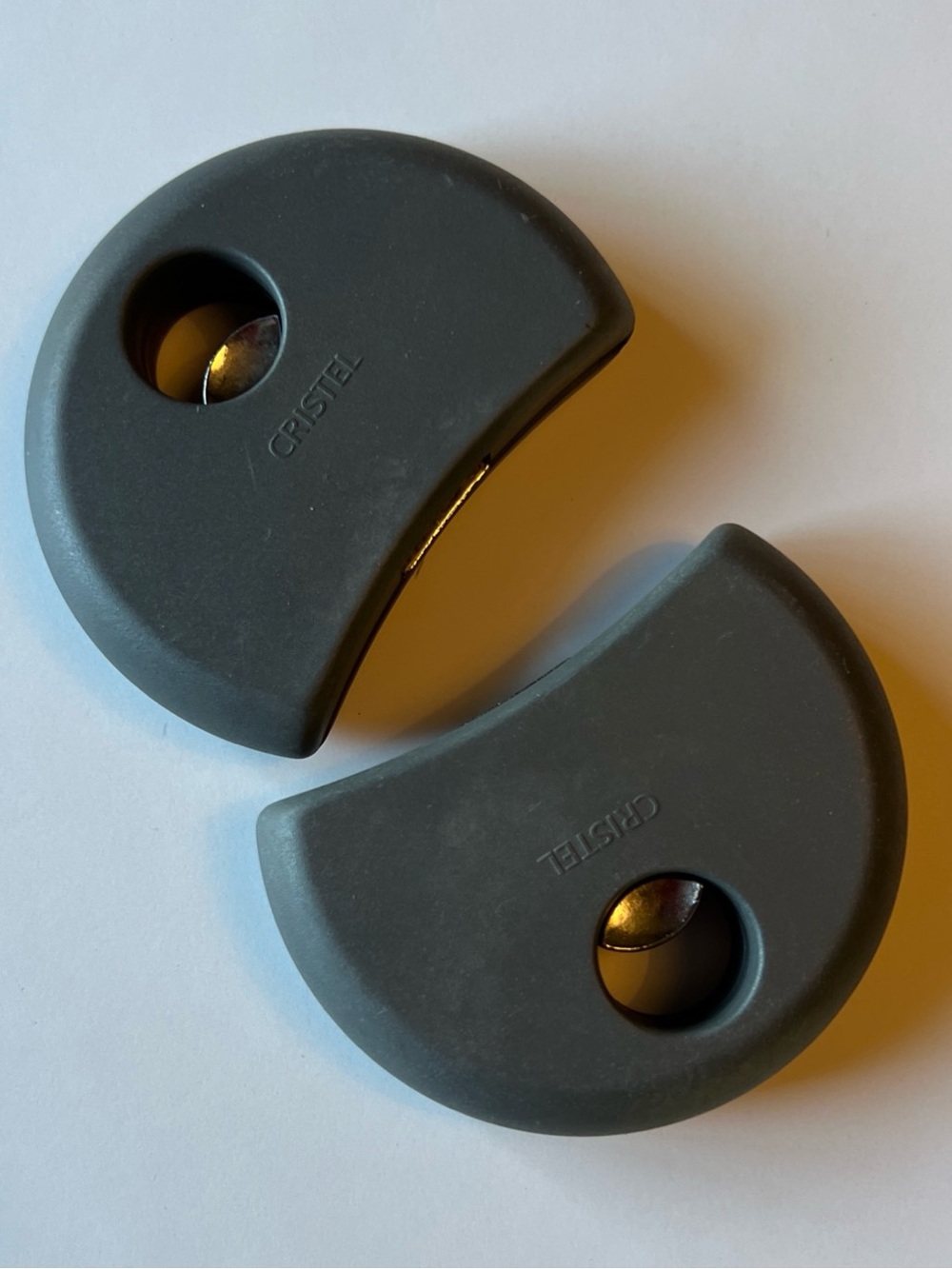 Cristel France Removable Handles Gray/Gris Made In France